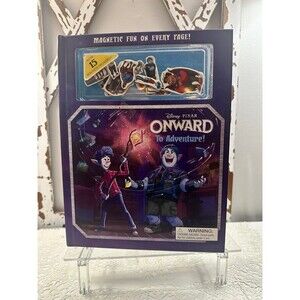 Disney’s ‘Onward’ Magnetic Fun Storybook-Great Gift New